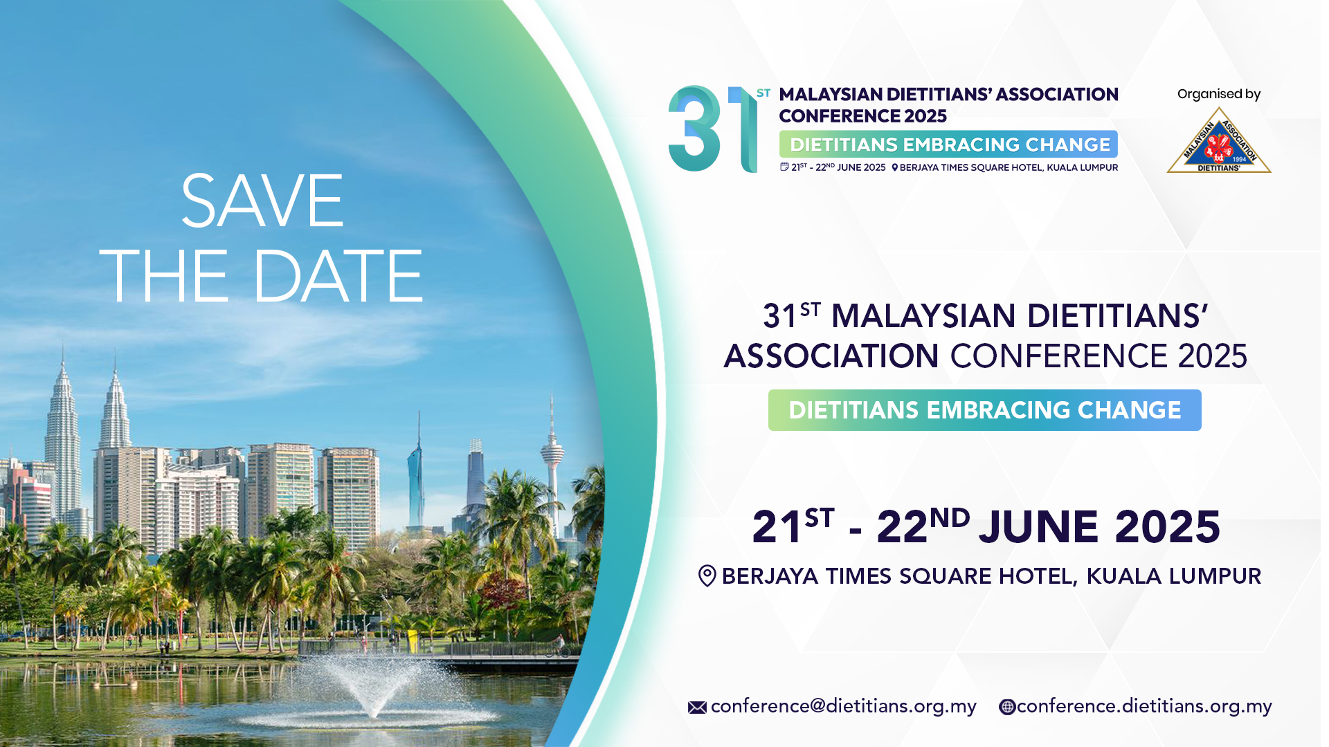 31st Malaysian Dietitians' Association Conference 2025   